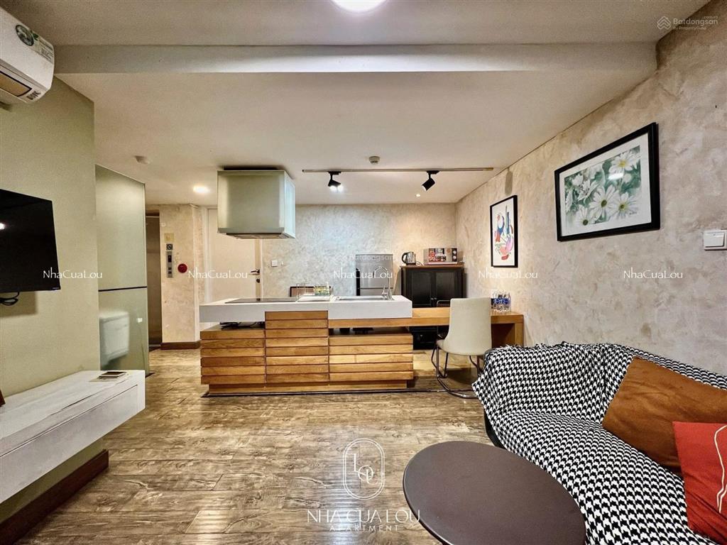 Chung cư mini 1pn 70m2 thiết kế phong cách indochine hiếm có  gần quận 3 giá cực tốt