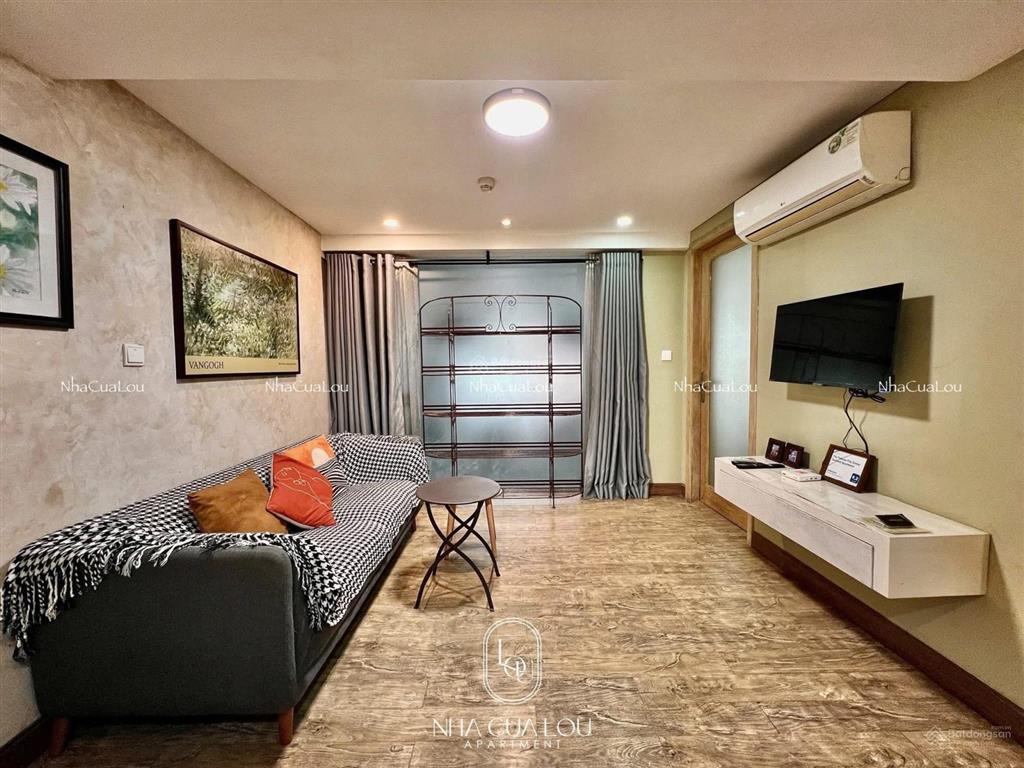 Chung cư mini 1pn 70m2 thiết kế phong cách indochine hiếm có  gần quận 3 giá cực tốt