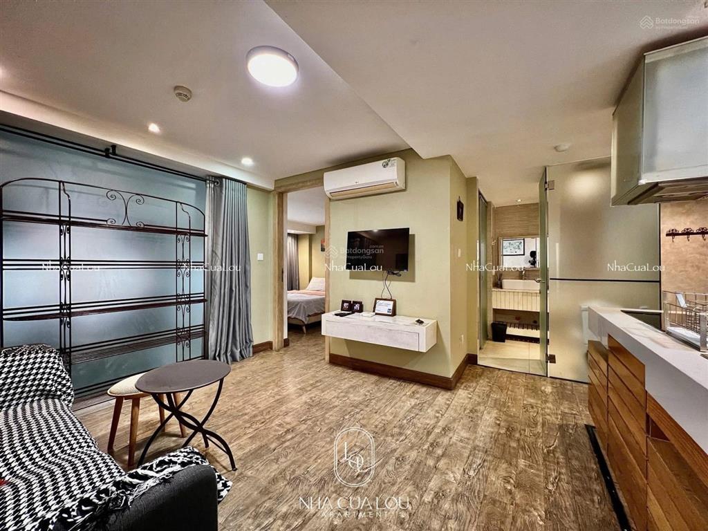 Chung cư mini 1pn 70m2 thiết kế phong cách indochine hiếm có  gần quận 3 giá cực tốt