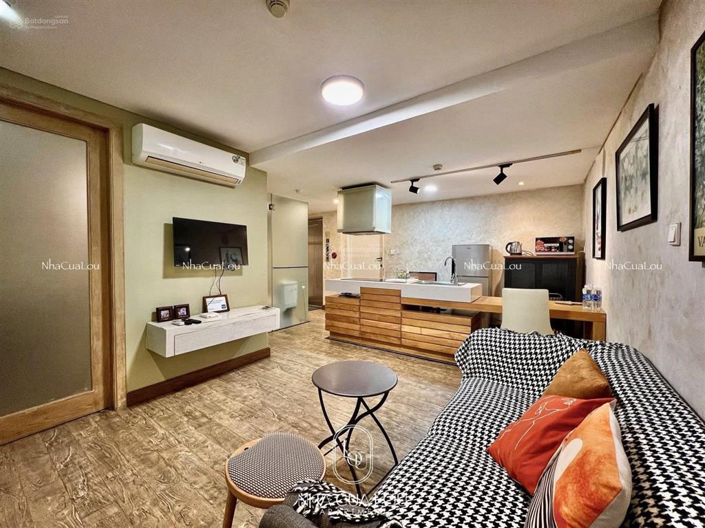 Chung cư mini 1pn 70m2 thiết kế phong cách indochine hiếm có  gần quận 3 giá cực tốt