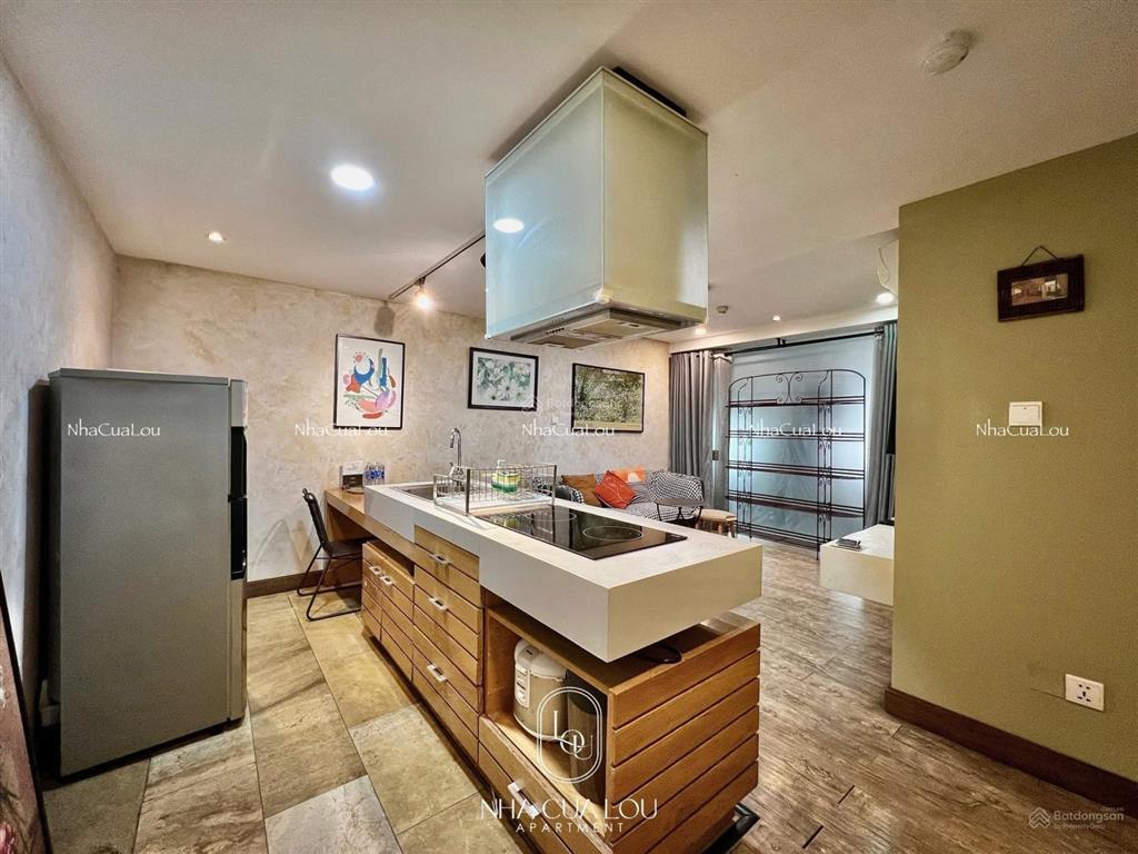 Chung cư mini 1pn 70m2 thiết kế phong cách indochine hiếm có  gần quận 3 giá cực tốt