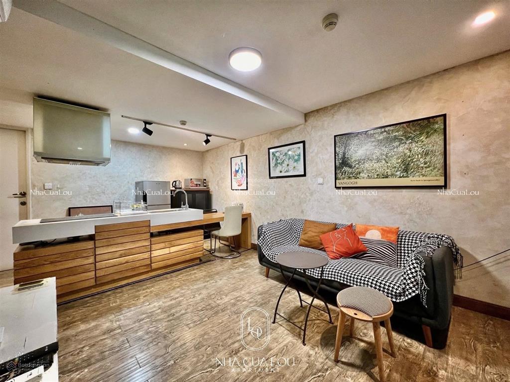 Chung cư mini 1pn 70m2 thiết kế phong cách indochine hiếm có  gần quận 3 giá cực tốt