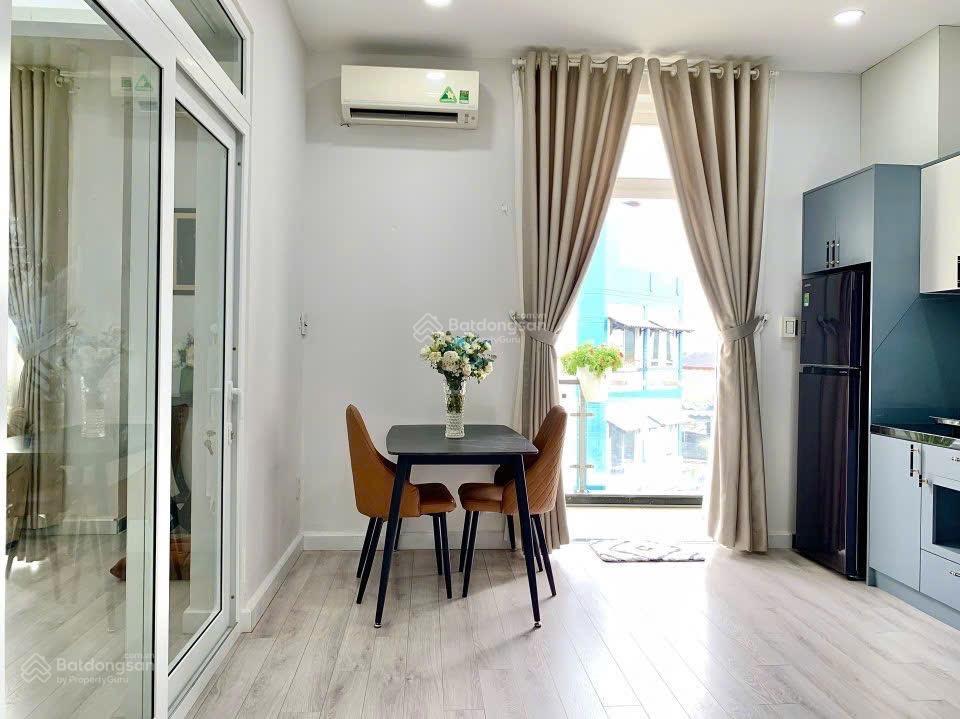 Siêu phẩm chung cư mini 1pn riêng tư tone trắng rộng rãi view đẹp ngay trường sa giá cực tốt