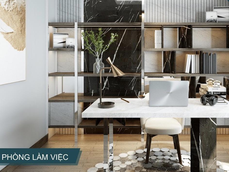 Cho thuê căn hộ, dt 68m2, 2 pn. lầu 9.