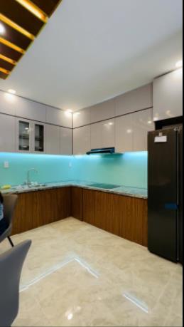 Bán nhà 57m2 phan văn trị, p14, bình thạnh. xây 4 tầng, hẻm 5m. shr