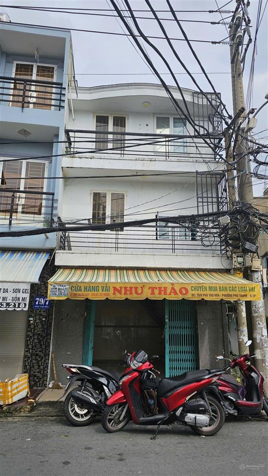 Siêu phẩm mặt tiền chợ vải phú thọ hòa giá chỉ 3,99 tỷ