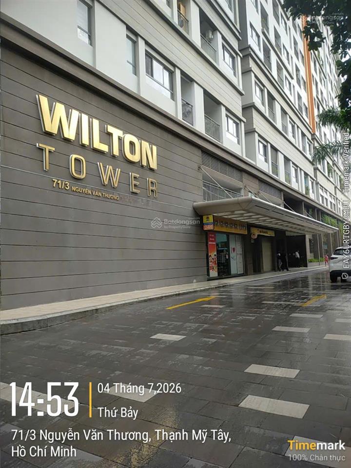 Bán căn hộ chung cư wilton tower, 2pn = 6,3 tỷ,  0909 286 ***