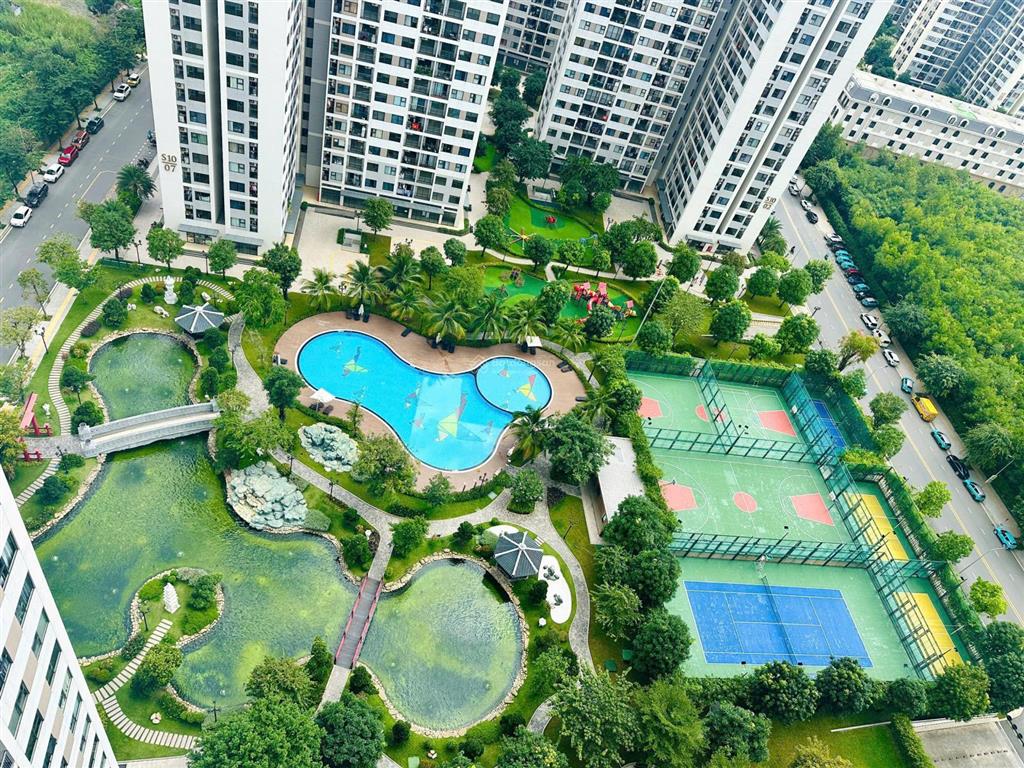 Căn 2pn+1 70m2 giá sau ưu đãi cđt chỉ ~3,3 tỷ view trực diện hồ bơi + hồ cá koi & vườn nhật cực đẹp