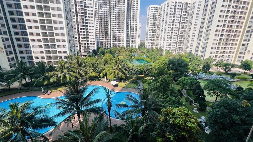 Căn góc hiếm the origami 2pn + 2wc | view hồ bơi & vườn nhật