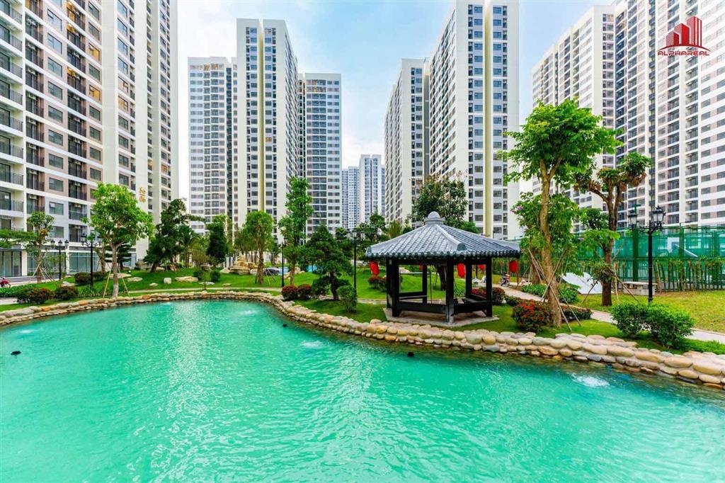 Căn góc hiếm the origami 2pn + 2wc | view hồ bơi & vườn nhật