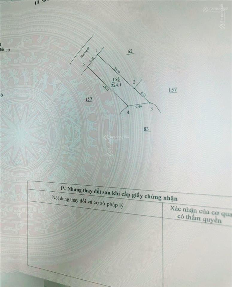 Đất hiếm lục quân  cổ đông  sơn tây. diện tích 224m2 phù hợp xây nhà hàng, khách sạn kinh doanh