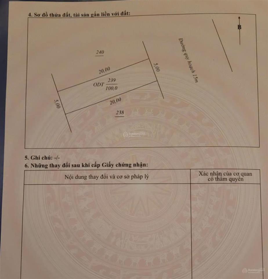Lô hiếm 100m2, đất ở đô thị giá chỉ 3,6 tỷ