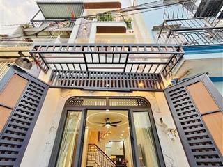 Nhà đẹp mới sơn sửa lại cho thuê, nhà 3tỷ5000 đường nơ trang long f7 bình thạnh 34m2 ,sổ hồng riêng