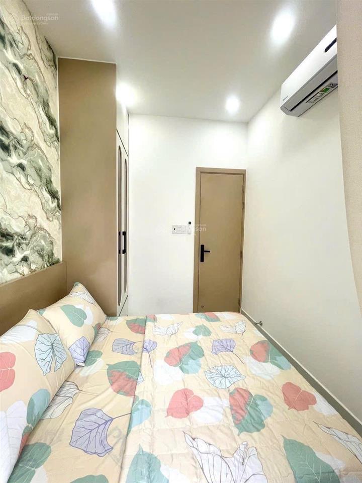Bán gấp nhà gần sân bay 1 tỷ 450 đầy đủ nội thất đường bùi quang là p12 gò vấp, 2pn  sổ hồng riêng