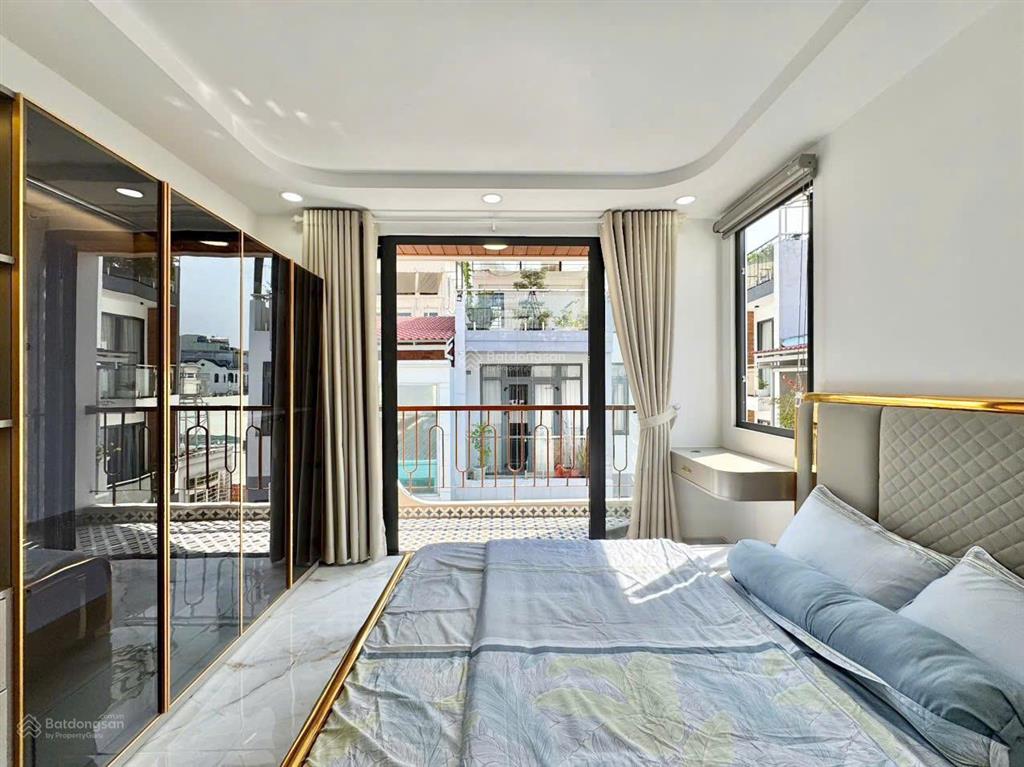 Cho thuê căn hộ ban công thang máy nguyễn cửu vân bình thạnh gần cầu thị nghè bờ kè hoàng sa q1, q3