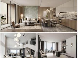 Căn hộ 3pn 2wc, 100.4m2 magnolia private residences, dự kiến 14 tỷ vndthang máy riêng từng căn hộ