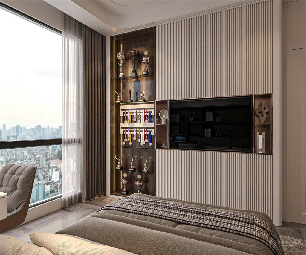 Cần cho thuê căn hộ 4 phòng ngủ siêu vip, full đồ, tầng trung, 180m2