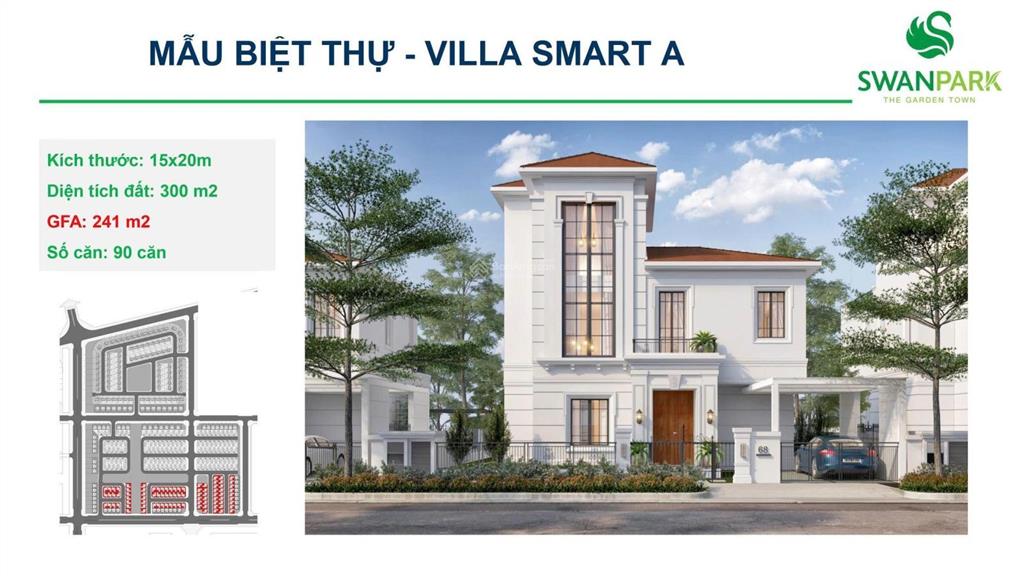 Chính chủ bán đơn lập 1b  352m2  giá siêu tốt và 2 căn nhà phố swanpark