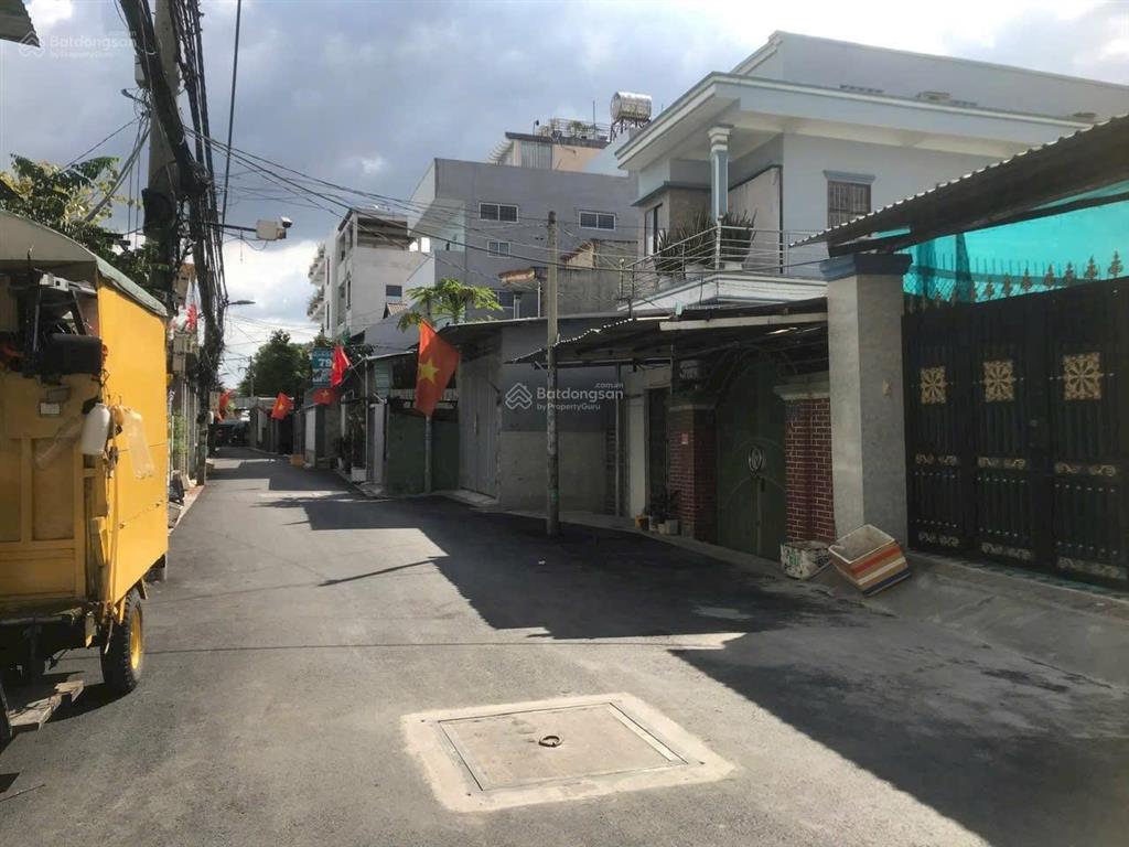 Bán nhà mặt tiền hẻm xe hơi chuyên dùng 9, phú thuận dt 4,3 x 37m (sổ hồng riêng) giá 9,5 tỷ