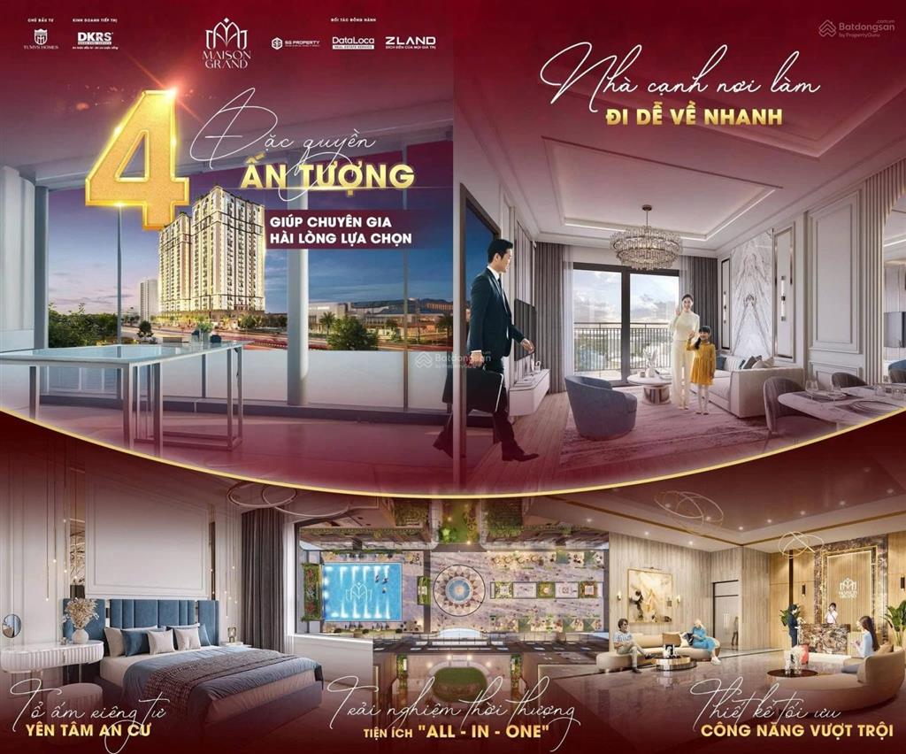 Căn hộ maison grand phú mỹ  giá tốt chỉ từ 33tr/m | nhận nhà quý ii/2026