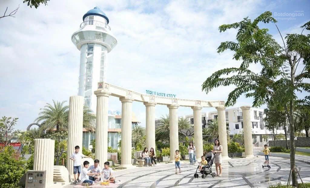 Bán nhà phố liền kề the light city vũng tàu lk7100m2, hướng đông nam, đối diện công viên
