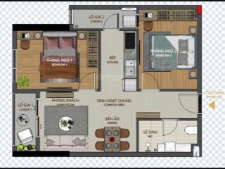 Bán căn hộ maison grand, diện tích 58m2  giá chỉ 2 tỷ, khai thác cho thuê 14 triệu/ tháng