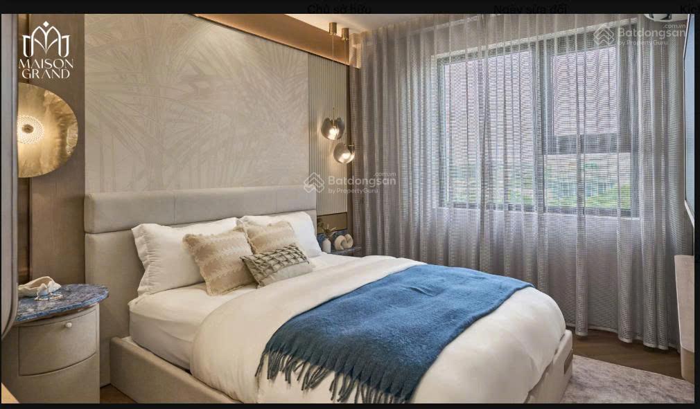 Căn 58m2, thanh toán 300 triệu, sở hữu căn hộ cao cấp maison grand phú mỹ