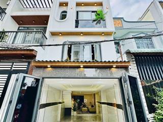 Siêu phẩm nhà đẹp 52m2 đường lê lai, p3, gò vấp. xây 4tầng, hẻm 5m, sổ riêng hoàn công