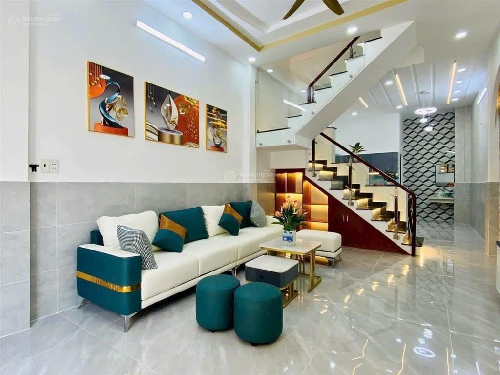 Cần bán gấp nhà 58m2 đường số 21, p8, gò vấp. xây 4 tầng, hẻm 4.5m, sổ riêng. giá chỉ 2 tỷ 350