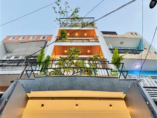 Căn nhà đáng mua để an cư  47m2, xây 5 tầng, hẻm 6m, sổ hồng riêng  hoàn công