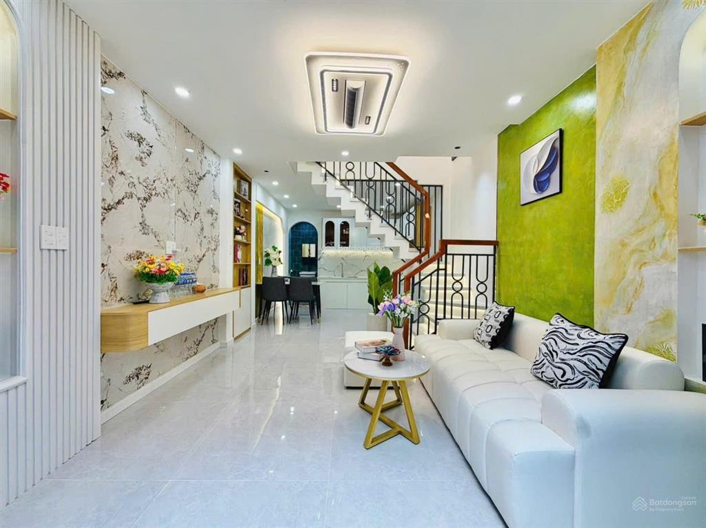Siêu phẩm nhà 58m2 đường số 14, p5, gò vấp. xây 4 tầng, hẻm 5m, cách chợ gò vấp 4phút đi xe