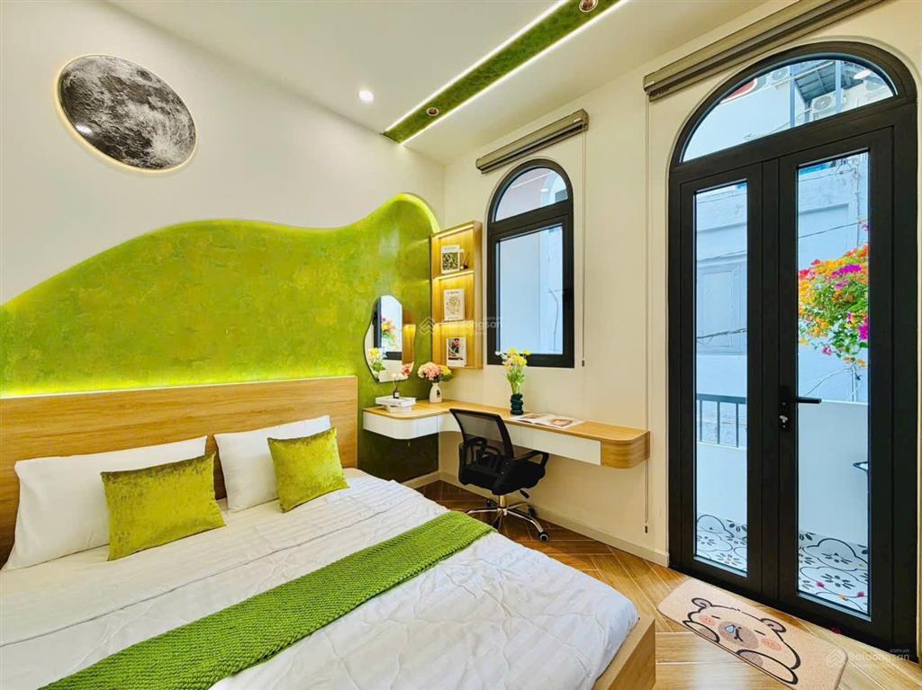 Siêu phẩm nhà 58m2 đường số 14, p5, gò vấp. xây 4 tầng, hẻm 5m, cách chợ gò vấp 4phút đi xe