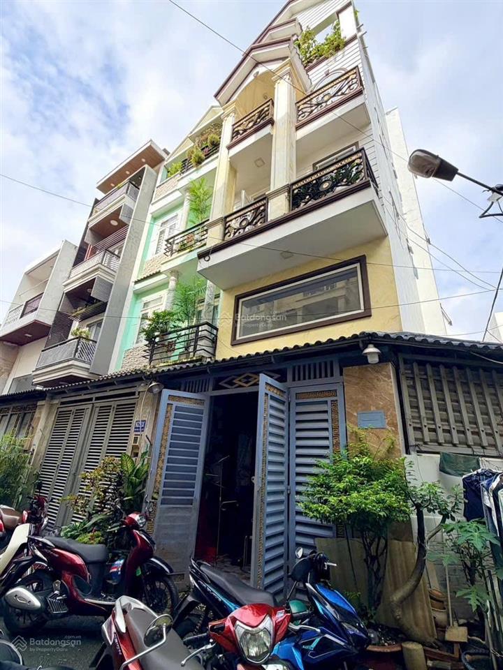 Nhận độc quyền nhà 72m2 đường thiên hộ dương, p1, gò vấp. xây 5 tầng hẻm 5.5m, sổ riêng, giá 4tỷ990