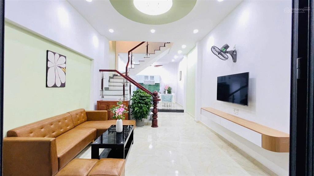 Siêu phẩm nhà đẹp 39m² đường số 14, p8, gò vấp. xây 4 tầng, hẻm 4m, giá chỉ 1 tỷ 860