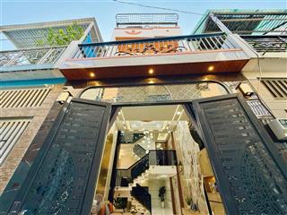 Sốc! 3 tỷ 680 nhà 35m2, đường hoàng hoa thám,p6, bình thạnh. xây 4 tầng, hẻm 5m, sổ sẵn