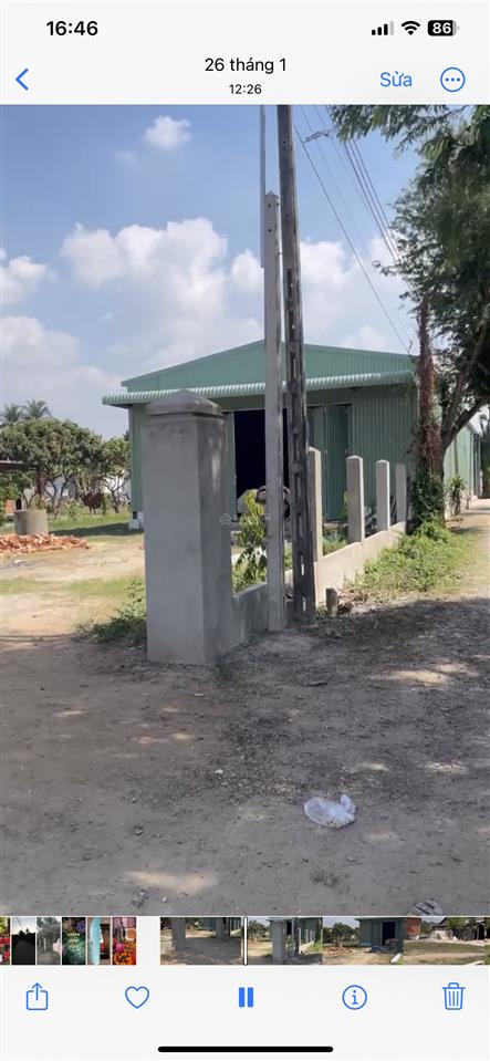 Xưởng 500m2 ngay bàu đồn  tây ninh  thích hợp làm kho, xưởng sx  vào thuê ngay  chỉ 30tr/tháng