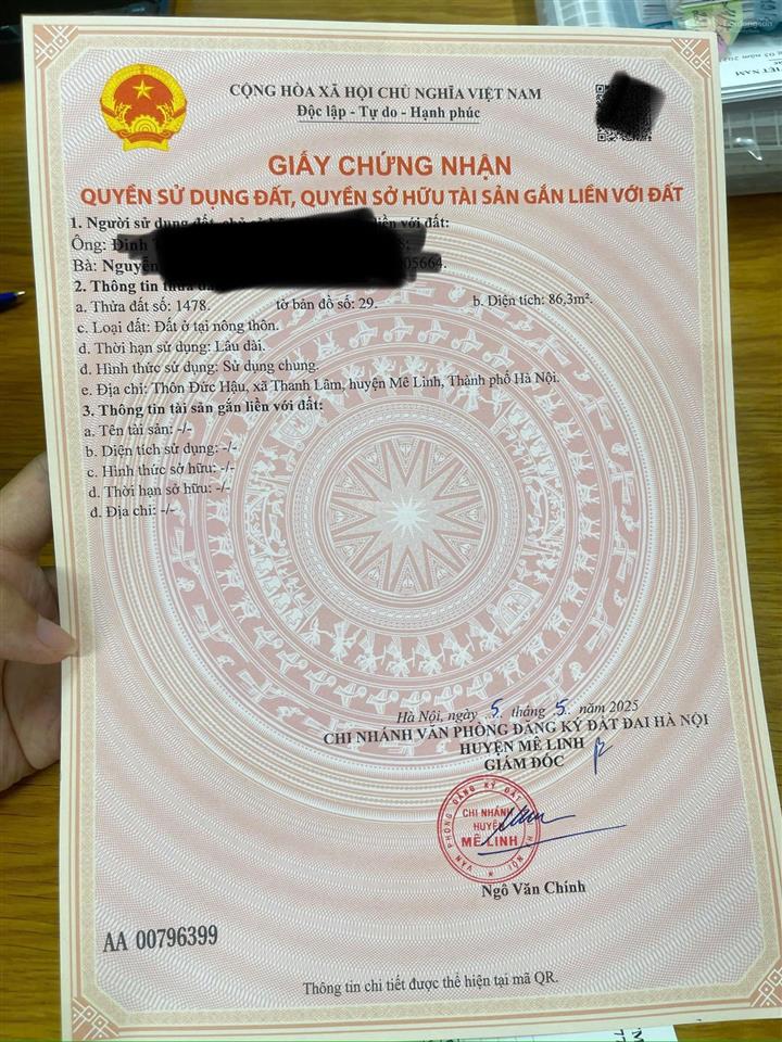 Đất kinh doanh đường 2 ô tô tránh