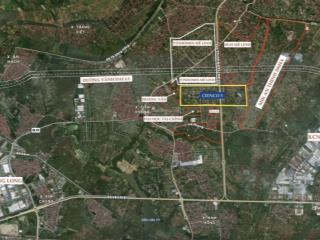 Bán lô đất biệt thự khu đô thị cienco5 mê linh giá 5x