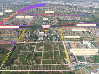 Bán lô đất khu a cienco5 view tt thương mại cạnh đường 100, đường 24m rẻ hơn thị trường 10tr/1m2