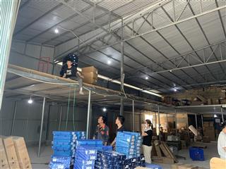 Cho thuê kho, xưởng diện tích 500m2 gần kcn đài tư  long biên