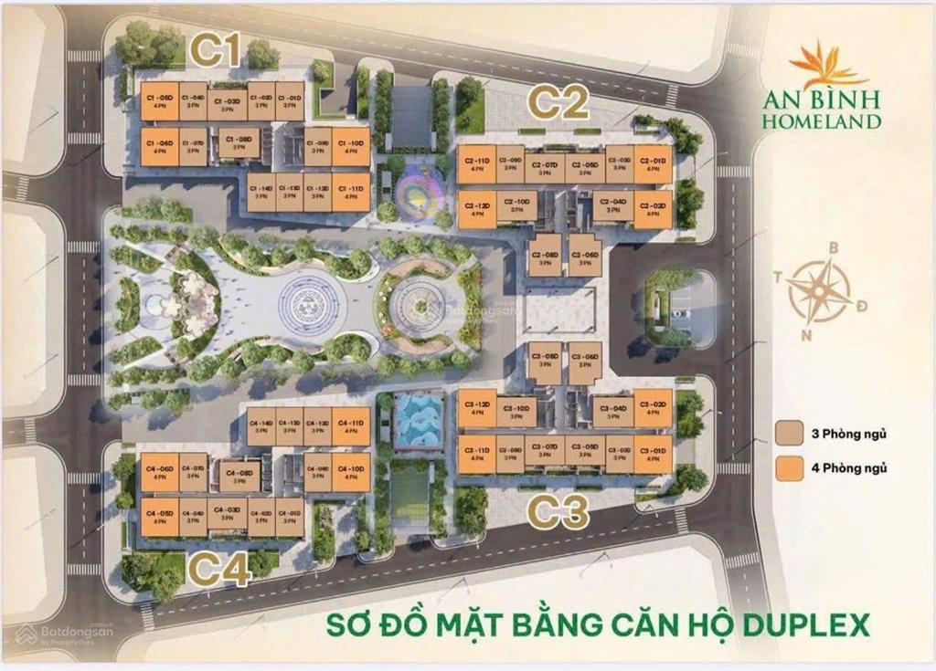 10 tỷ sở hữu duplex tại an bình homeland, chỉ còn căn duy nhất