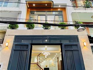Bán nhà 42m2 lê quang định, bình thạnh xây dựng 4 tầng. gần chợ bà chiểu. hẻm 6m. sổ riêng