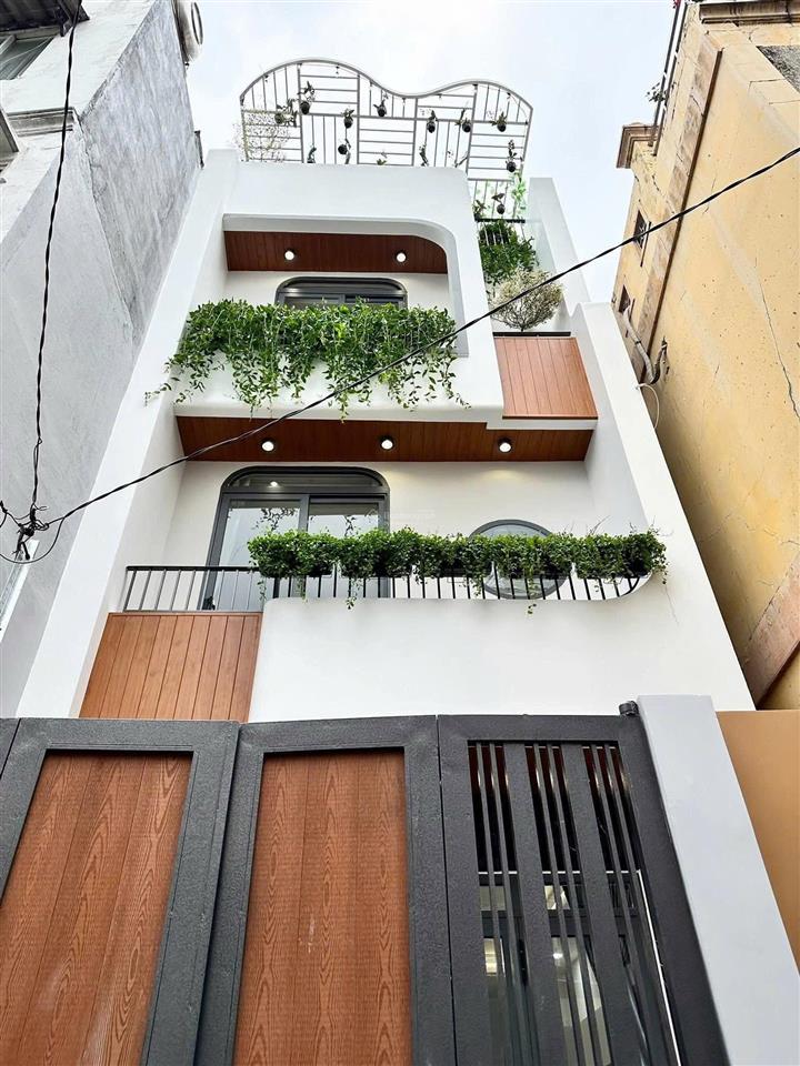 Sang úc định cư!bán nhà 51m2 phan văn trị,bình thạnh giá 2tỷ850.gần cầu băng ky.cho thuê 12tr/tháng