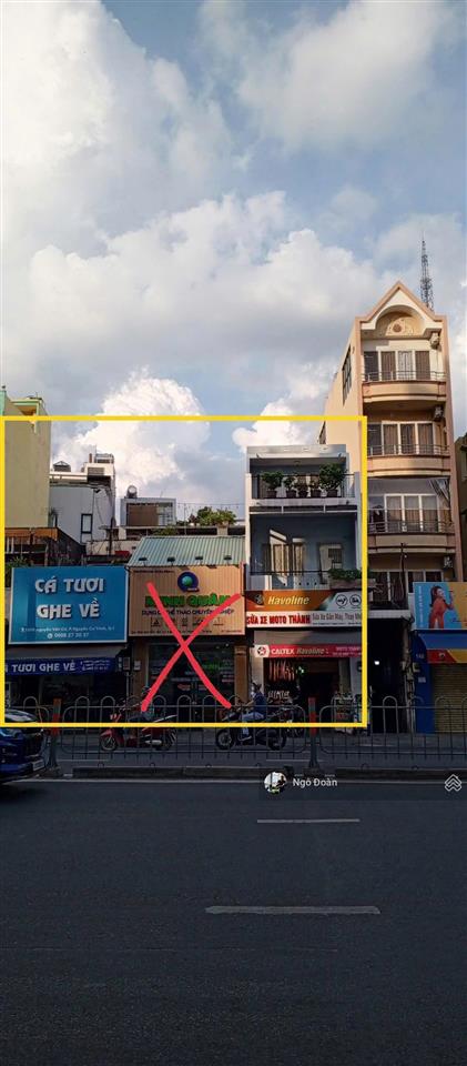 Bán nhà mt nguyễn văn cừ p. nguyễn cư trinh 7.3 x 24 trệt 2 lầu giá 70.5 tỷ