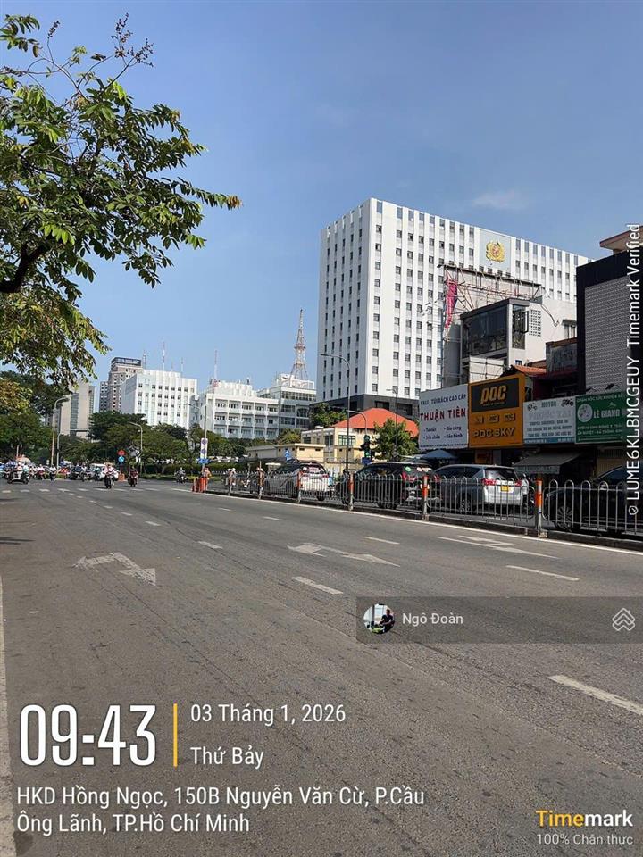 Bán nhà mt nguyễn văn cừ p. nguyễn cư trinh 7.3 x 24 trệt 2 lầu giá 70.5 tỷ