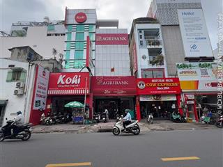 Mặt tiền sư vạn hạnh, p12, q10, (6 x 24m), 4 tầng giá 51,3 tỷ. đang cho ngân hàng thuê