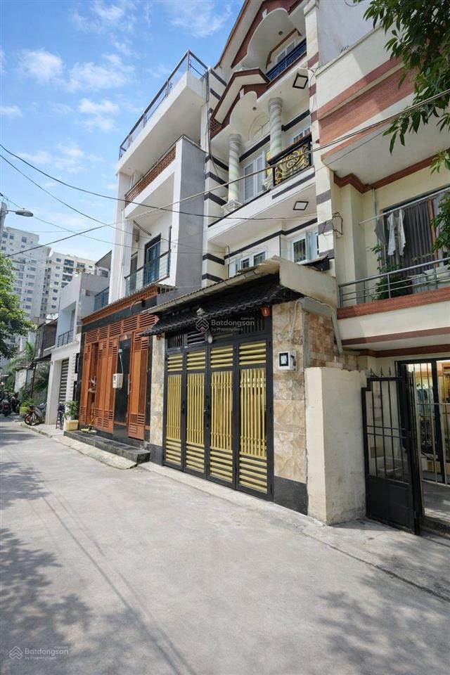 Chỉ 6,4 tỷ có ngay nhà 4 tầng  4x17m  hẻm ô tô  lê cơ  bùi tư toàn  kinh dương vương