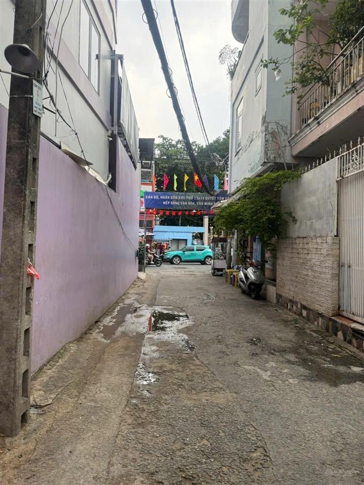 Đất tặng nhà  1 sẹc phan văn trị p7 gv  hẻm xe tải  4.5x35m  140m²  gần bình thạnh