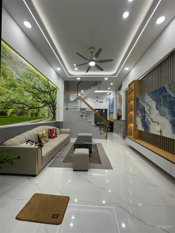 Bán nhà mới full nội thất quang trung p10 gv  2 tầng  4x14  56m2  nhỉnh 5 tỷ