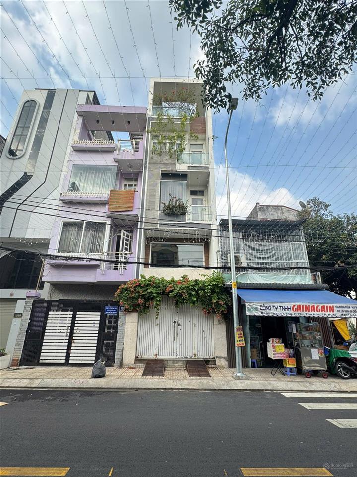 Bán nhà mt thành công (4x17,5m 2 lầu st nhà mới tiện vào ở 4pn, 5wc gần lũy bán bích) 14,5 tỷ